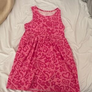 Wonder Nation Pink Patterned Dress